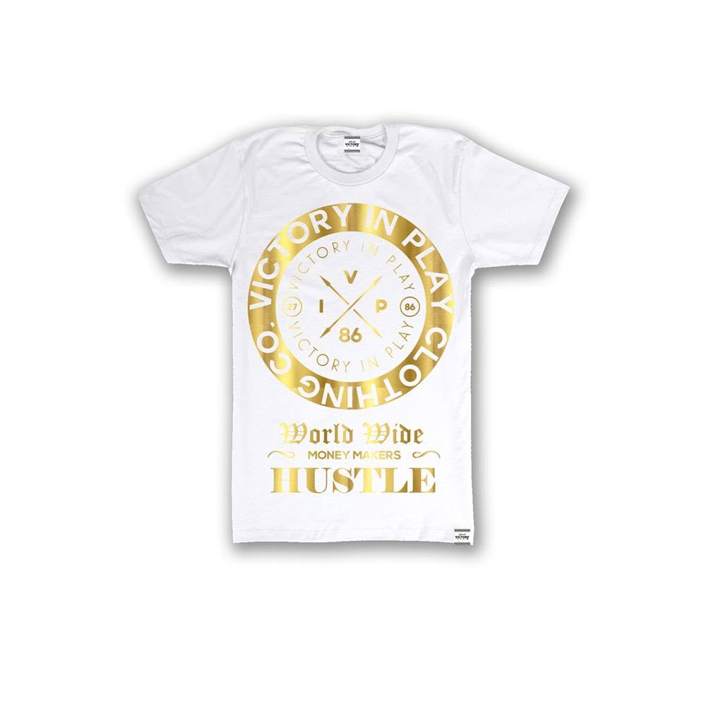 Victory In Play white gold hustle shirt
