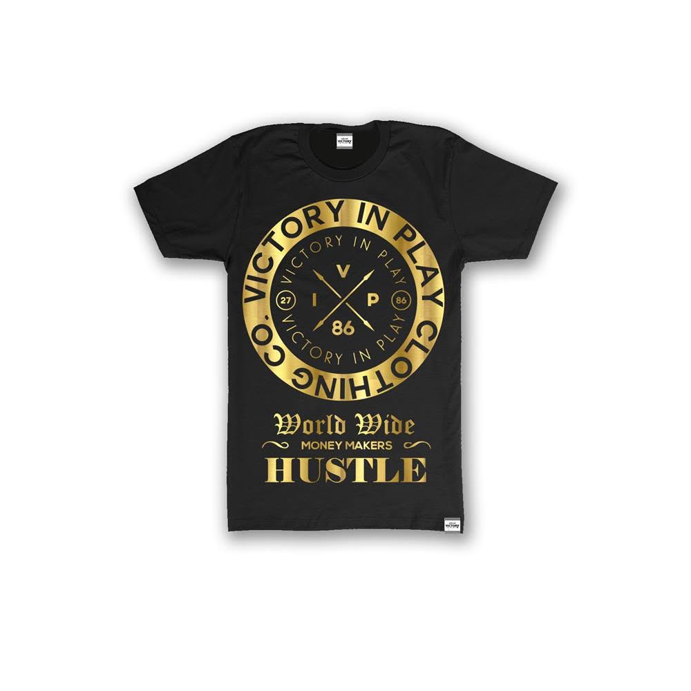 Victory In Play black gold hustle shirt