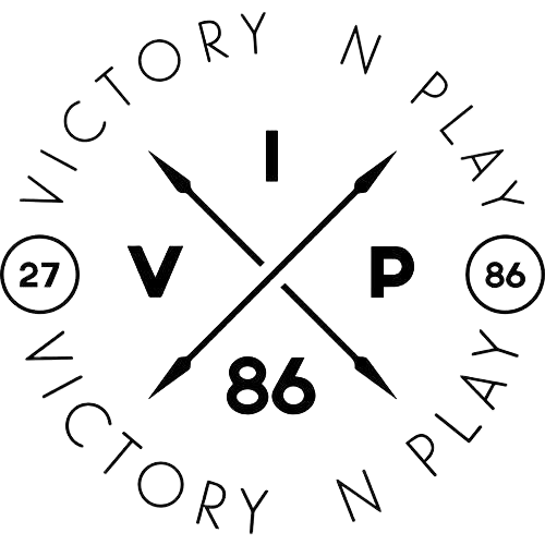 Victory In Play circular identity
