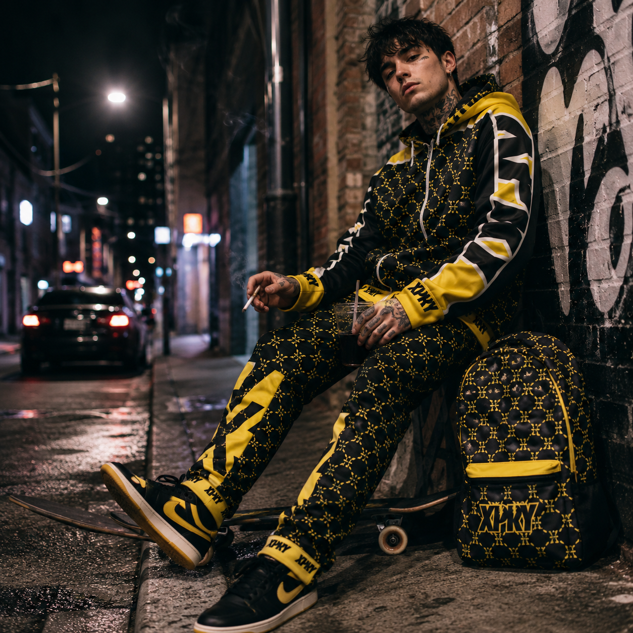 XPRY tracksuit look