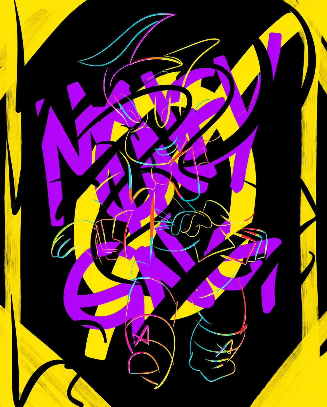 Abstract XPRY artwork